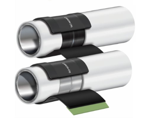 Манжета термоусаживающаяся CANUSA GTS-PP 100 3L для защиты кольцевых швов подводных (морских) трубопроводов с эксплуатационной температурой до +100 цельсия
